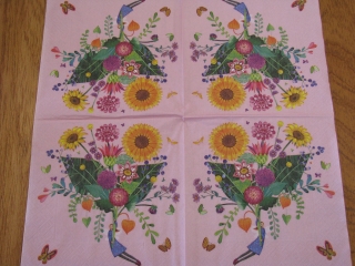 Andělka s květinou 