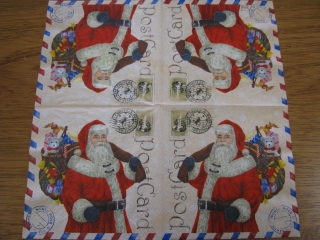 Santa Post Card