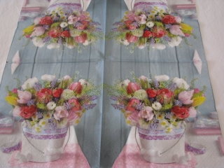 Květiny v kyblíčku 