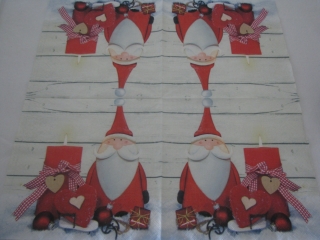 Santa se svíčkou