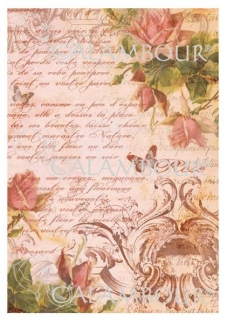 Růže a ornament