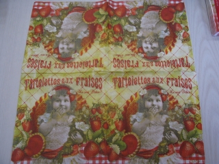 Holčička a jahůdky