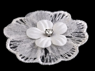 Textilní květ - sada